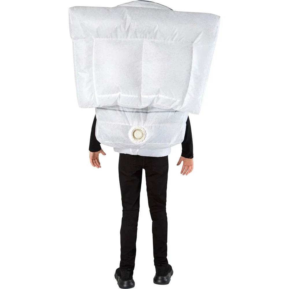 Skibidi Toilet Costume Child One Size Youth Boys Kids Inflatable NECA NEW
